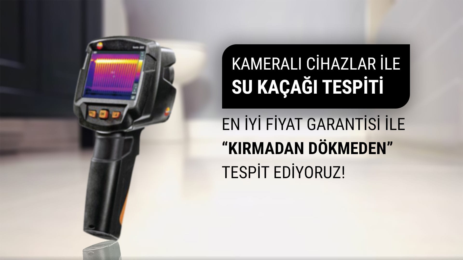 Nazımiye Su Kaçağı Tespiti